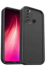 Newface Xiaomi Redmi Note 8 Kılıf Viera Silikon - Siyah