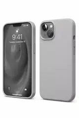 Newface Apple İphone 14 Kılıf First Silikon - Gri