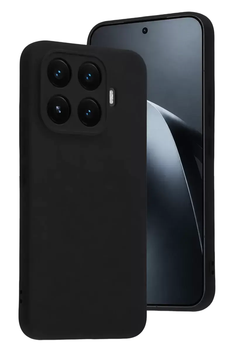 Newface Xiaomi Mi 17t Nano İçi Kadife Silikon - Siyah