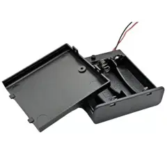 Powermaster  4'lü Aa Kapaklı Switch'li Pil Yuvası (ıc-233f)