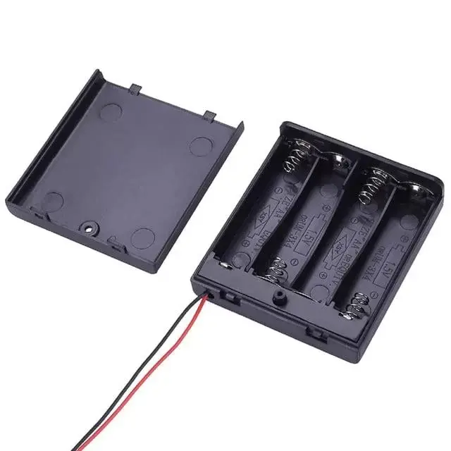 Powermaster  4'lü Aa Kapaklı Switch'li Pil Yuvası (ıc-233f)