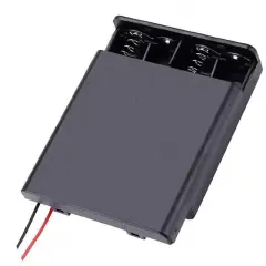 Powermaster  4'lü Aa Kapaklı Switch'li Pil Yuvası (ıc-233f)