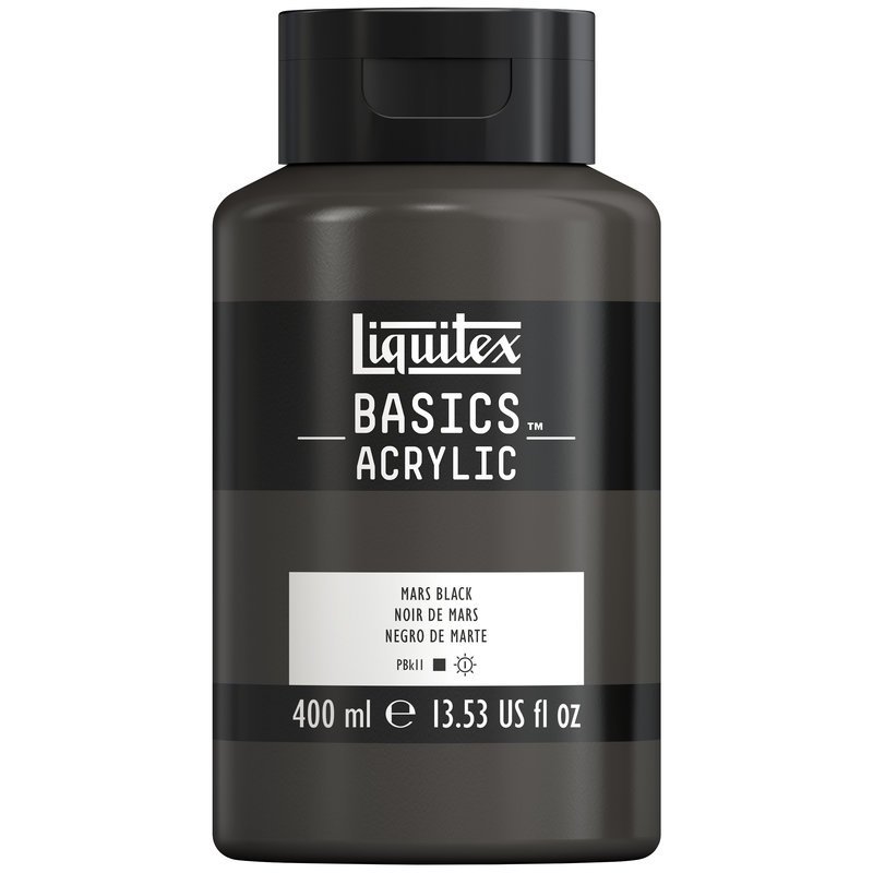 Basics Akrilik Boya 400 ml - N:276 Mars Black