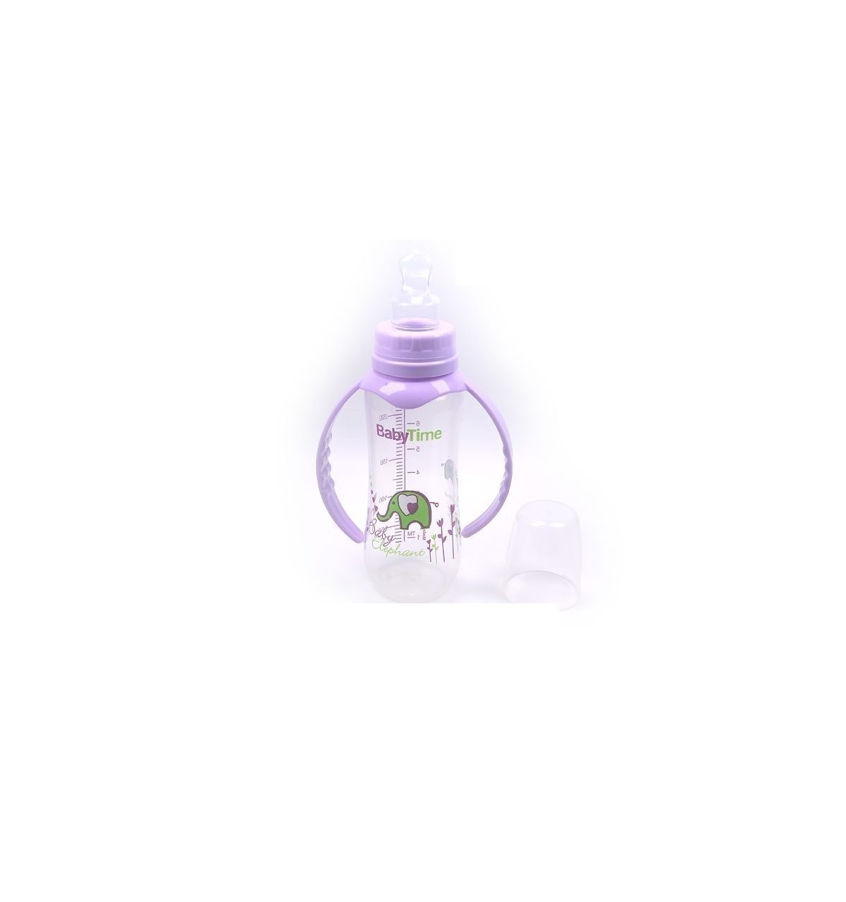 BabyTime BT071 Kulplu Pp Biberon 250Cc - Mor