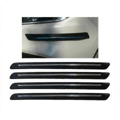 Tampon Koruyucu Plastik Siyah Krom 4 Parça Point