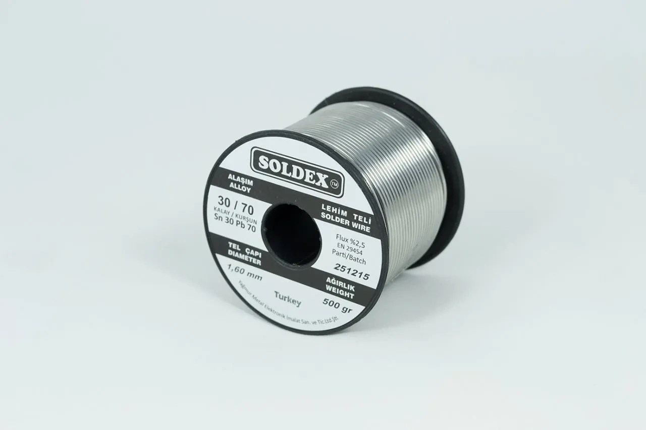 30-70 Lehim Teli 500 Gr 1,6 Mm