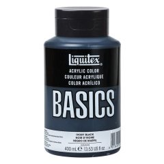 Basic Akrilik 400 ml - N:244 Ivory Black