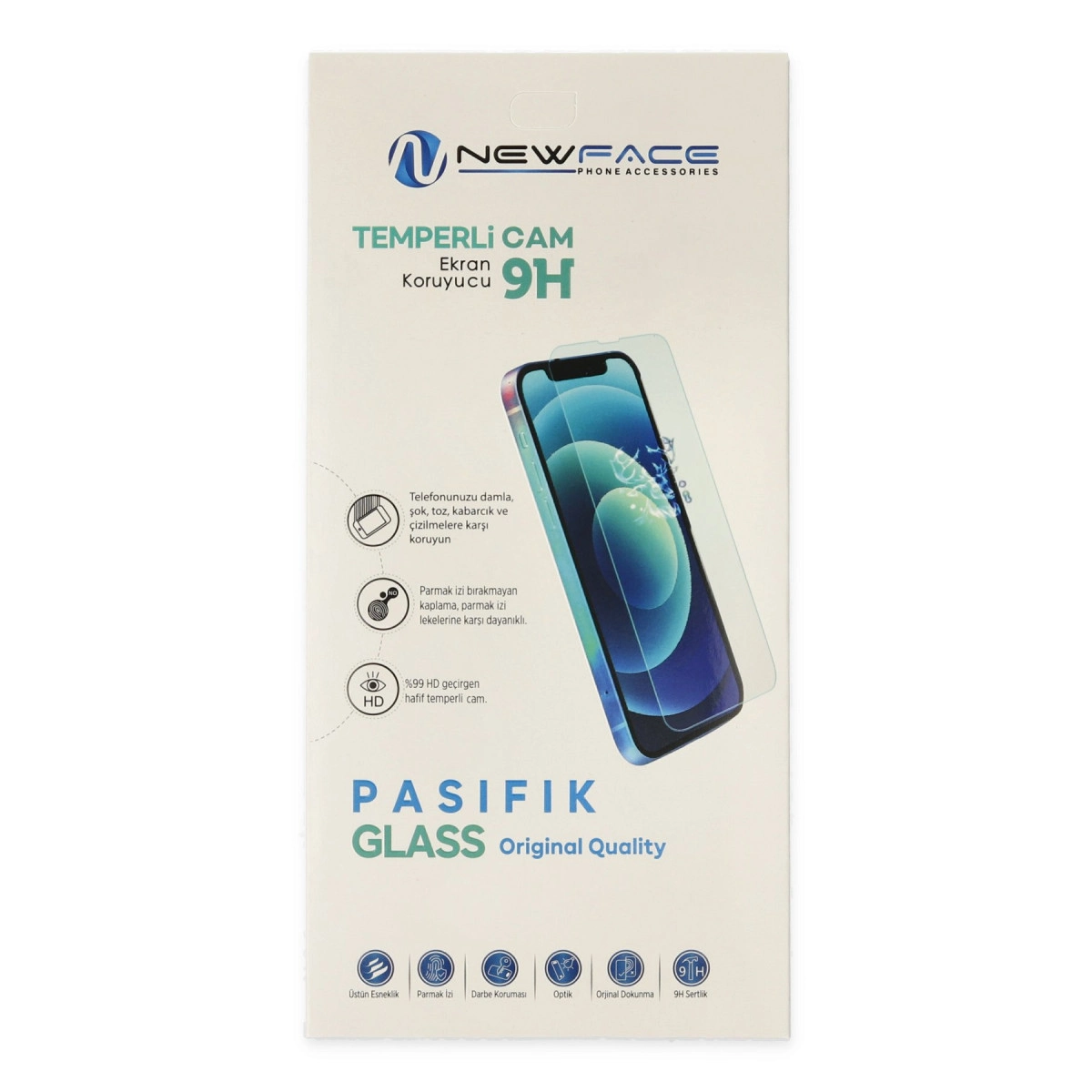 İphone 15 Pro Max Pasifik Cam Ekran Koruyucu
