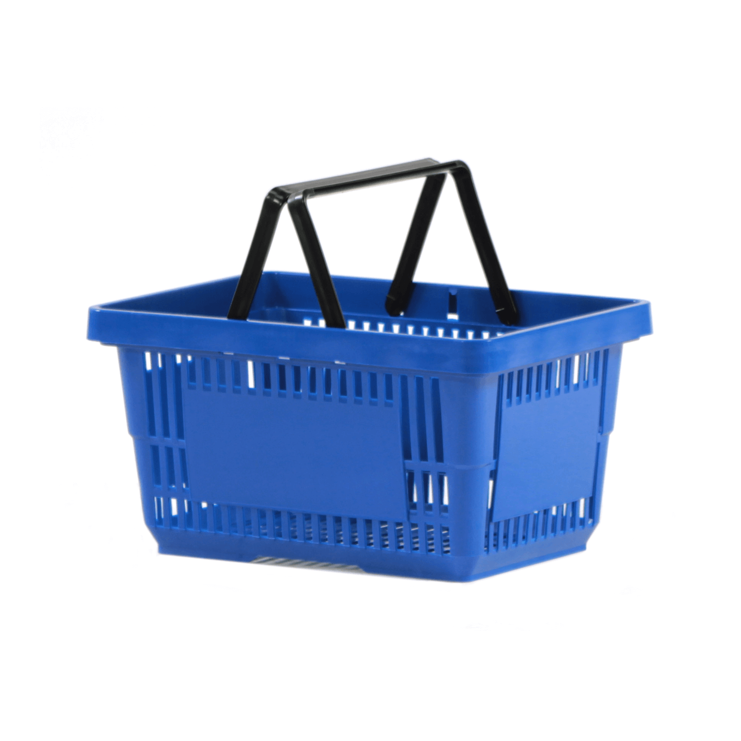 Plastik Market Alışveriş Sepeti 22L Mavi