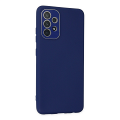 Samsung Galaxy A33 5g Kılıf Lansman Glass Kapak - Sky Blue