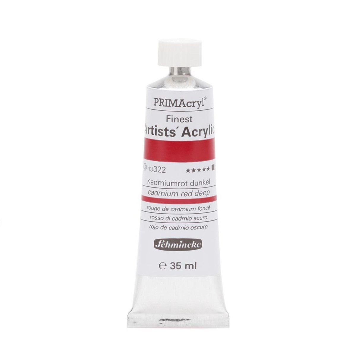 PRİMAcryl Artist Akrilik Boya - Cadmium Red Deep - 35ml - Seri 3