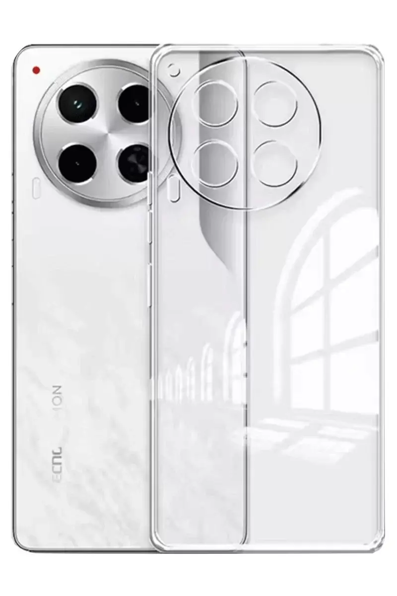 Newface Tecno Camon 30 Kılıf Lüx Şeffaf Silikon