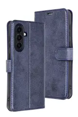 Newface Samsung Galaxy A36 Kılıf Trend S Plus Kapaklı Kılıf - Lacivert