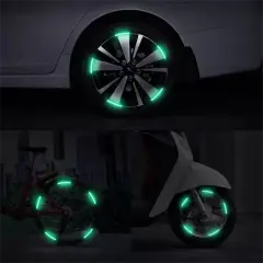 Sunup Sn-29083 20'li Araç Tekerlek Fosforlu Stıcker (karışık Renk)