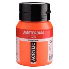 Akrilik Boya 500ml. N:311 Vermilion