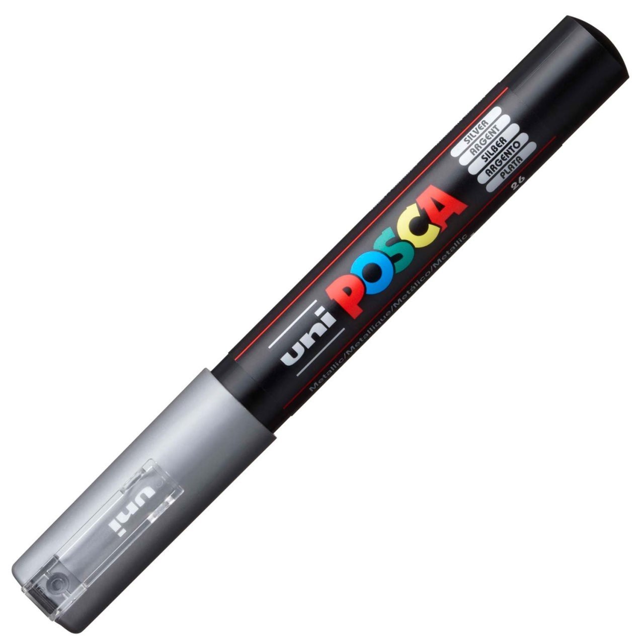 Posca PC-1M Boyama Markörü 0.7 mm Silver
