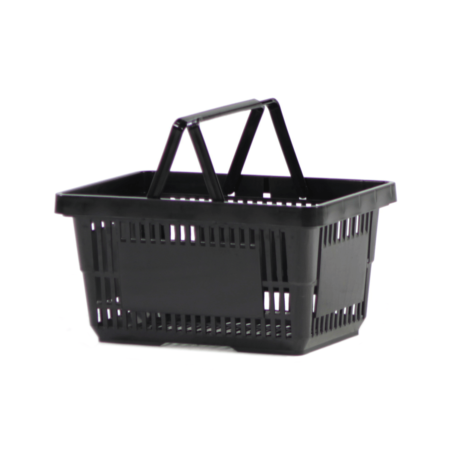 Plastik Market Alışveriş Sepeti 22L Siyah