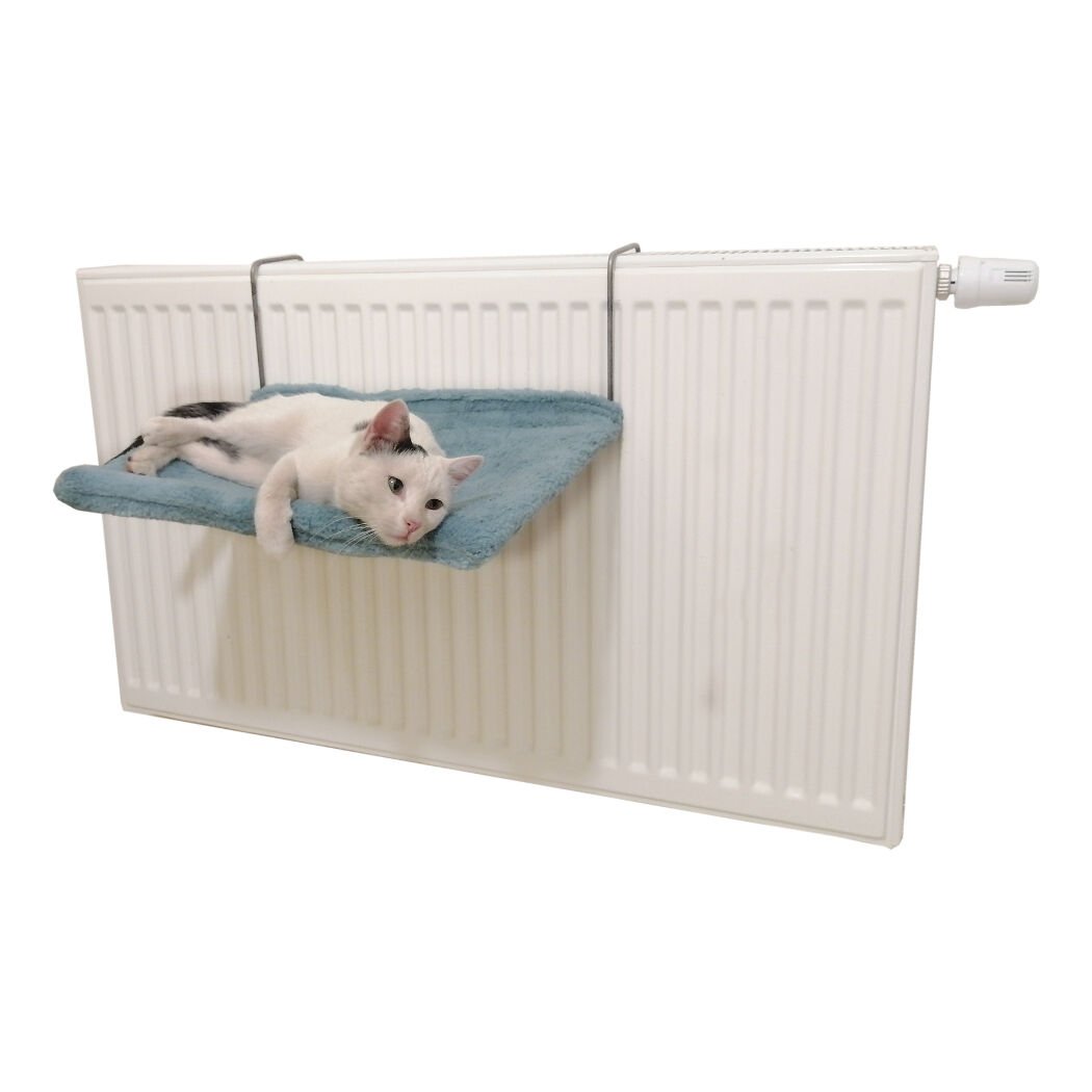Kedi Radyatör Yatağı Yıkanabilir 42 cm 15 kg Mavi
