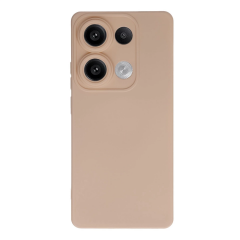 Xiaomi Redmi Note 13 Pro 4g Kılıf Nano İçi Kadife Silikon - Pudra