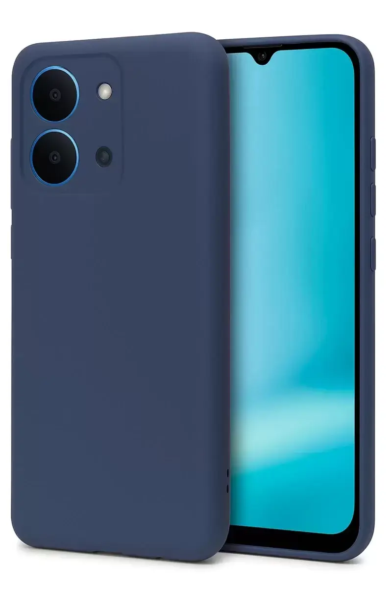 Newface Xiaomi Redmi 15c 4g First Silikon - Lacivert