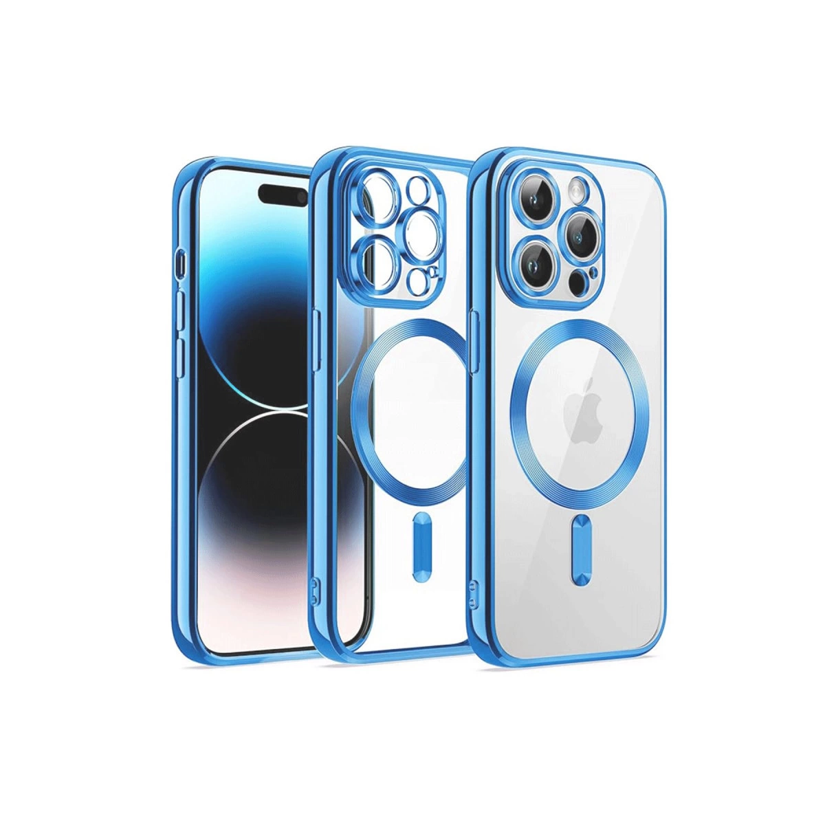 İphone 12 Pro Kılıf Kross Magneticsafe Kapak - Sierra Blue