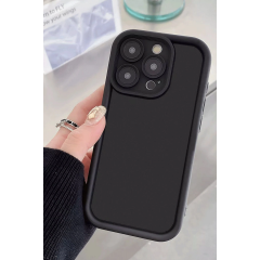 İphone 16 Pro Kılıf Viera Silikon - Siyah