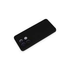 Xiaomi Redmi Note 13 Pro 5g Kılıf Nano İçi Kadife Silikon - Siyah