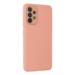 Samsung Galaxy A33 5g Kılıf Lansman Glass Kapak - Pembe