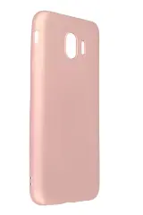Newface Samsung Galaxy J4 Kılıf First Silikon - Rose Gold