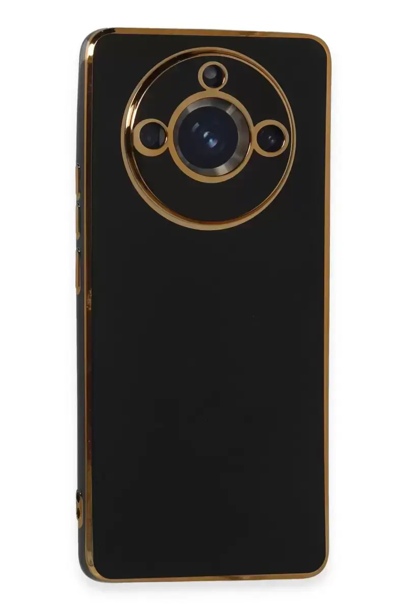 Newface Realme 11 Pro Kılıf Volet Silikon - Siyah
