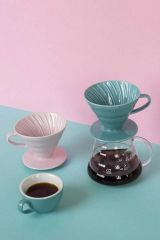 Hario V60 02 Seramik Dripper (Pembe)