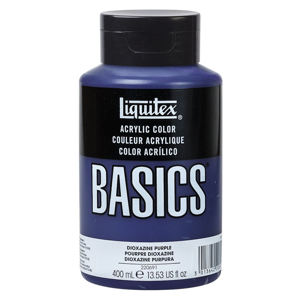 Basic Akrilik 400 ml - N:186 Dıoxazı Purple