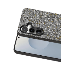 Onegif Samsung Galaxy S25 Plus Bright Simli Kapak - Gold