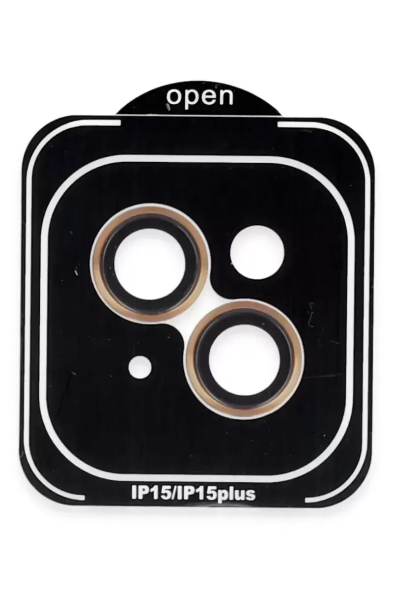 Joko İphone 15 Pvd Metal Kamera Lens - Turuncu
