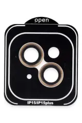 Joko İphone 15 Pvd Metal Kamera Lens - Turuncu