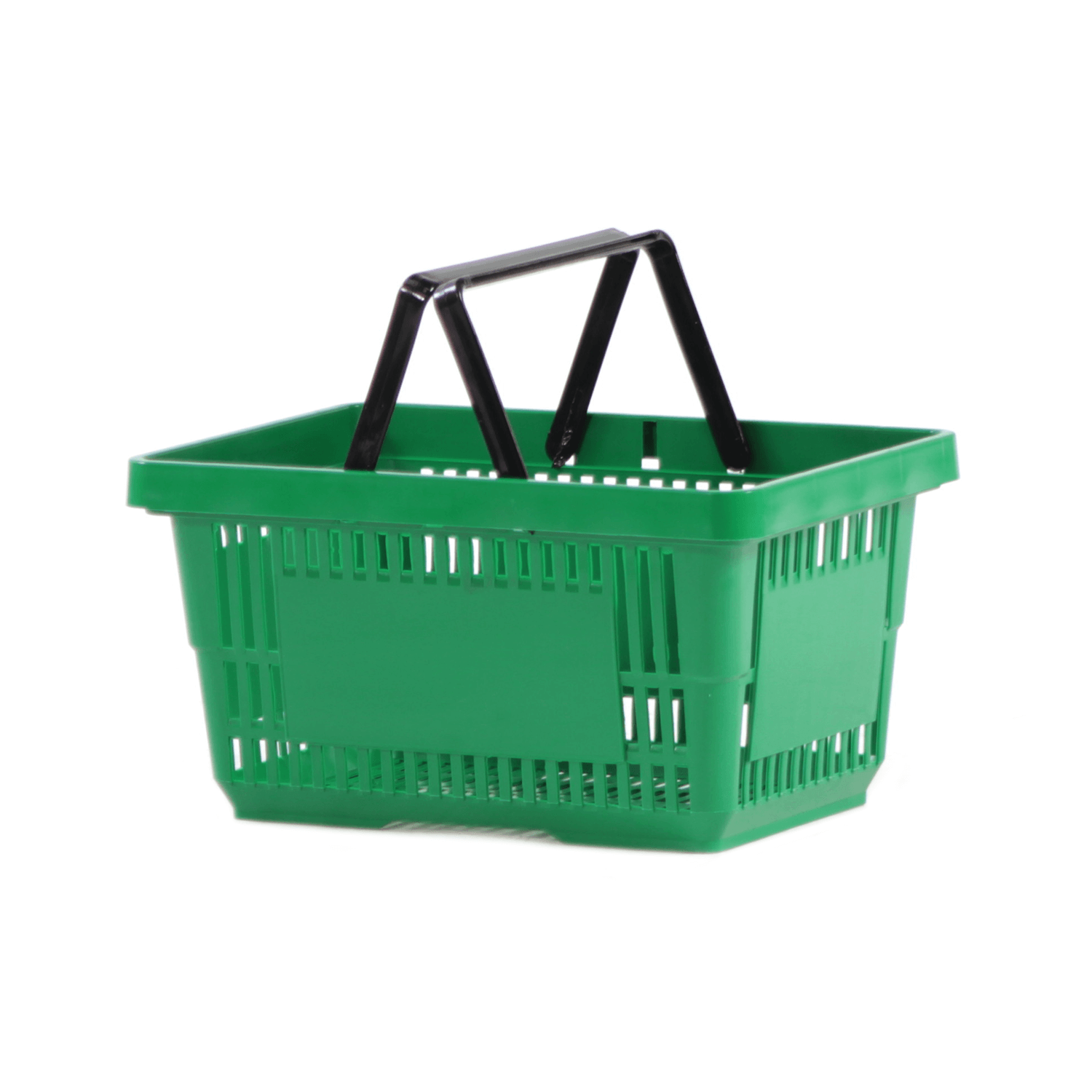 Plastik Market Alışveriş Sepeti 22L Yeşil