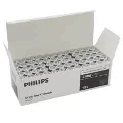 Philips Extra Zinc-carbon Kalın Saat Kalem Pili Aa (60'lı Paket)