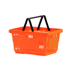 Plastik Market Alışveriş Sepeti 22L Turuncu