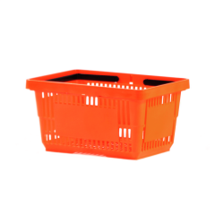 Plastik Market Alışveriş Sepeti 22L Turuncu