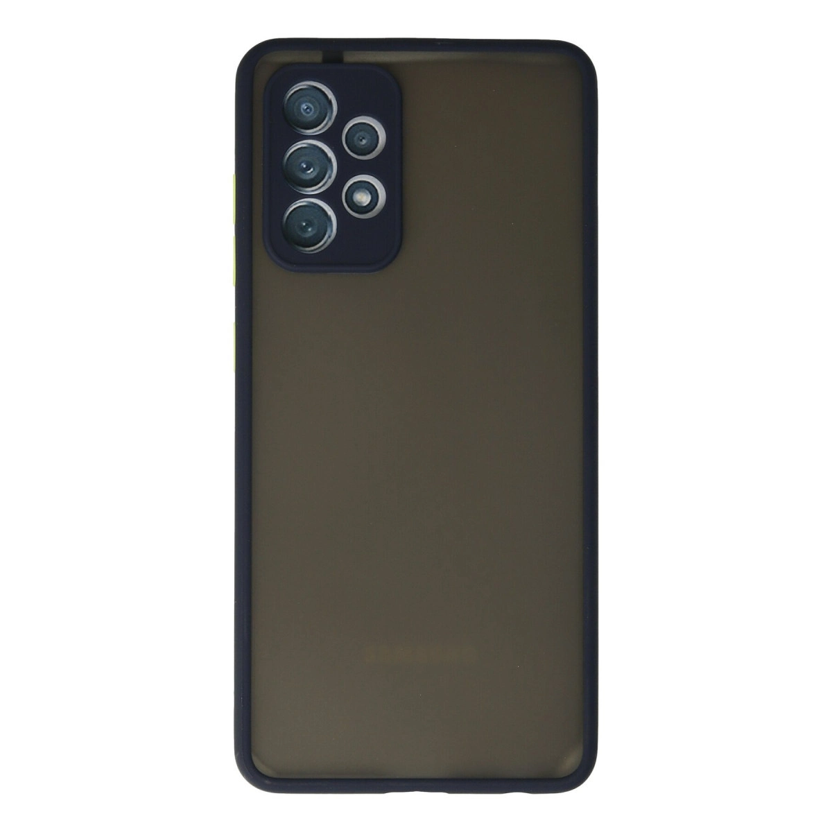 Samsung Galaxy A52 Kılıf Montreal Silikon Kapak - Lacivert