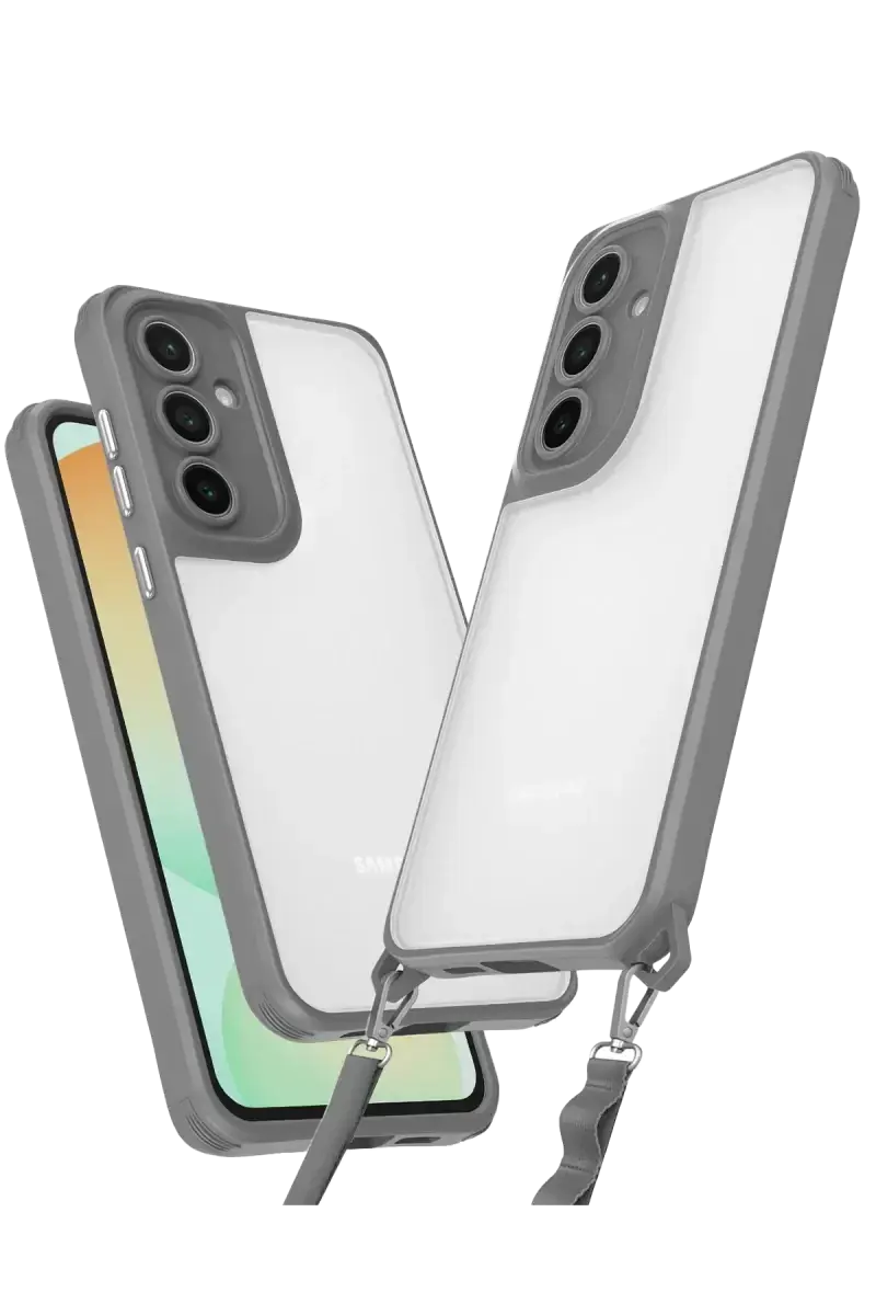 Newface Samsung Galaxy A25 5g Kılıf Penta Silikon Kılıf - Titan Gri