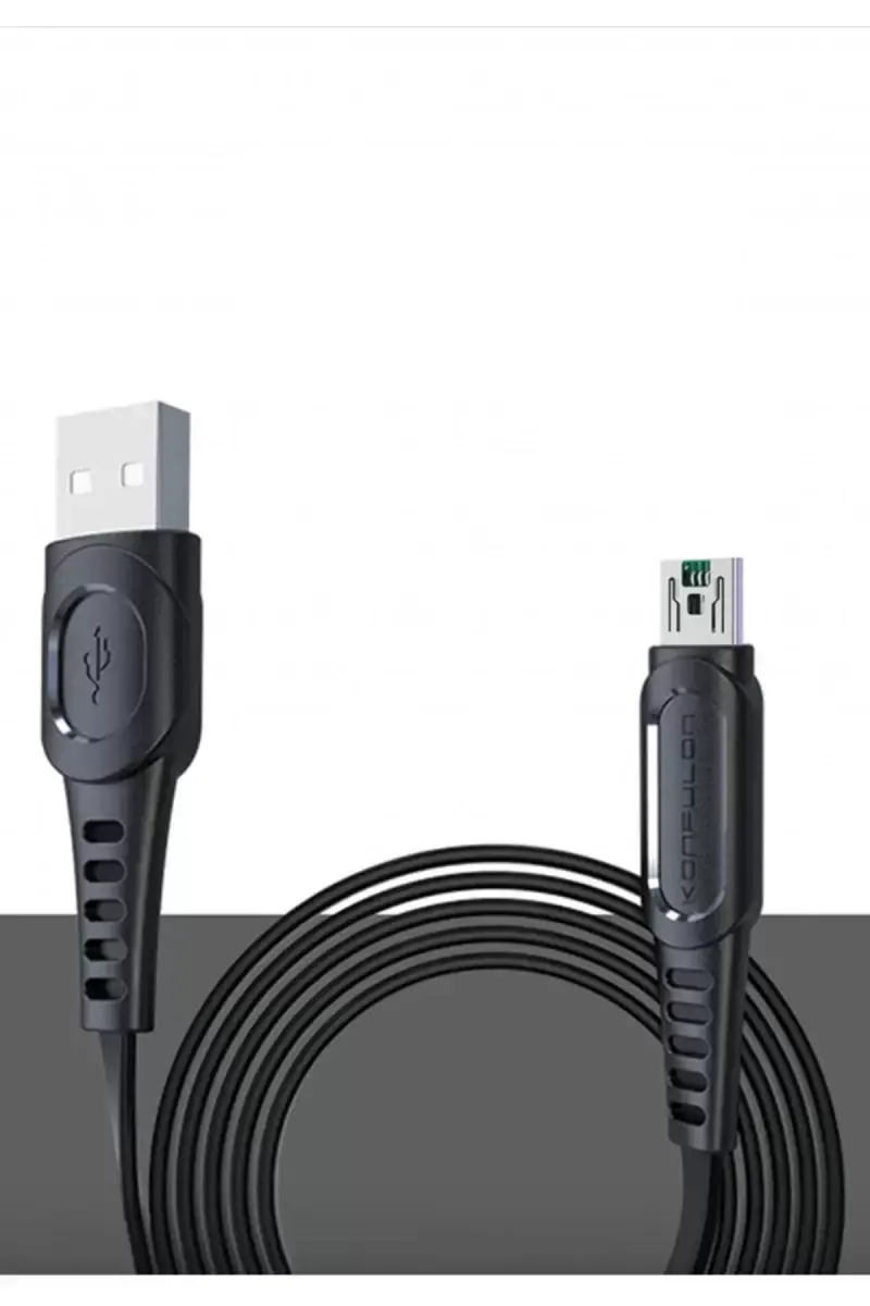 Konfulon Dc24 Micro Usb Kablo 1.2m 4a - Siyah