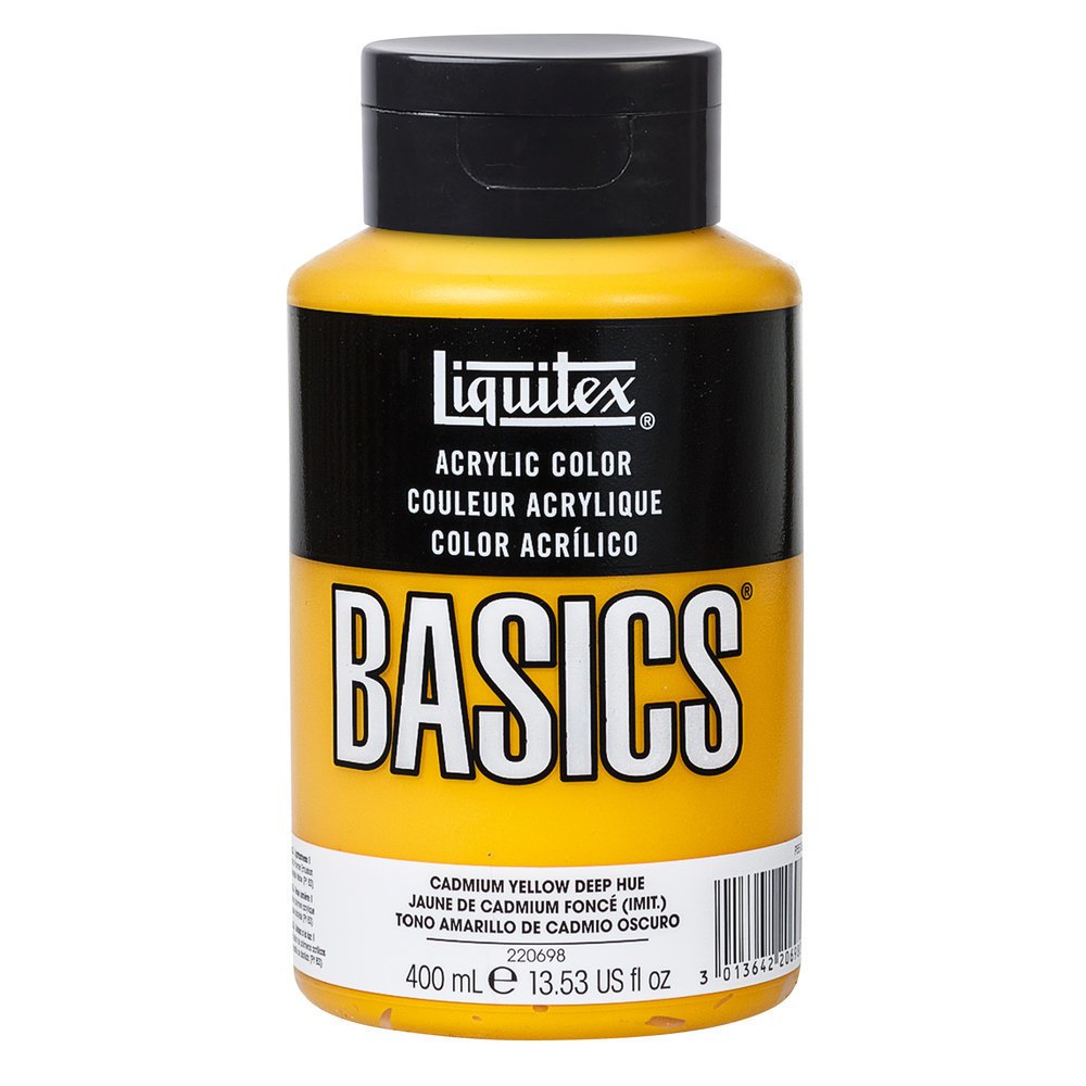Basic Akrilik 400 ml - N:163 Cad Yellow Deep
