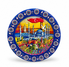 İstanbul Temalı Seramik Magnet Alk5851