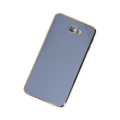 Samsung Galaxy J7 Prime Kılıf Volet Silikon - Mavi