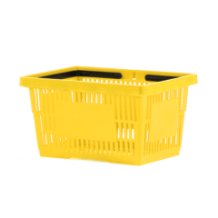 Plastik Market Alışveriş Sepeti 22L Sarı