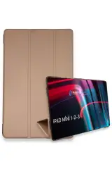 Newface İpad Mini 3 Kılıf Tablet Smart Kılıf - Rose Gold