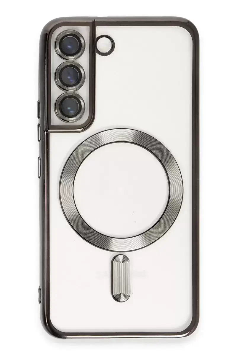 Newface Samsung Galaxy S22 Kılıf Kross Magneticsafe Kapak - Siyah