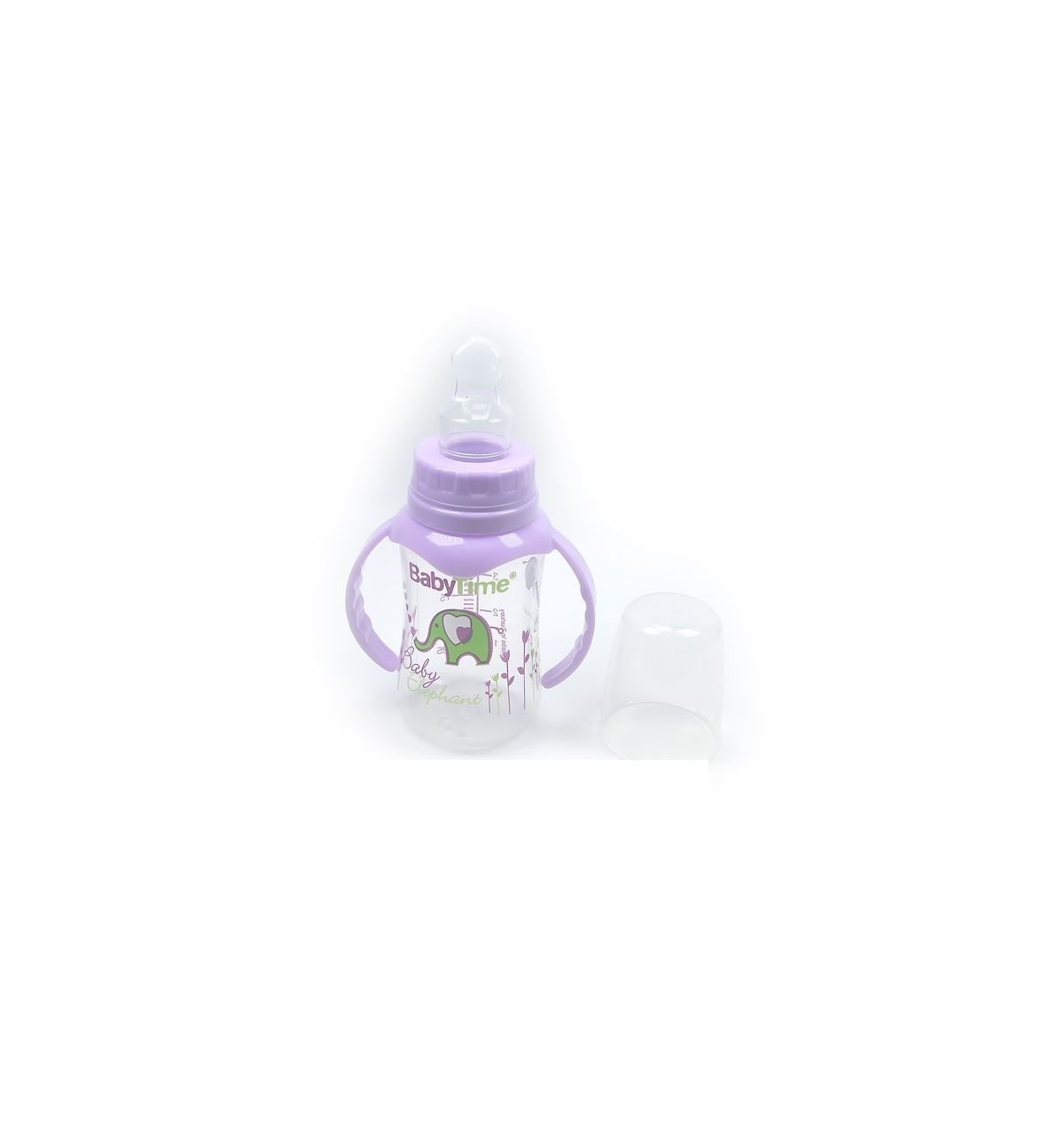 BabyTime BT072 Kulplu Pp Biberon 150Cc - Mor