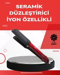 160°–220° Isı Ayarlı Saç Düzleştirici – Seyahat Tipi Hafif Model